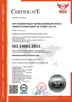 İso 14001 - 2015